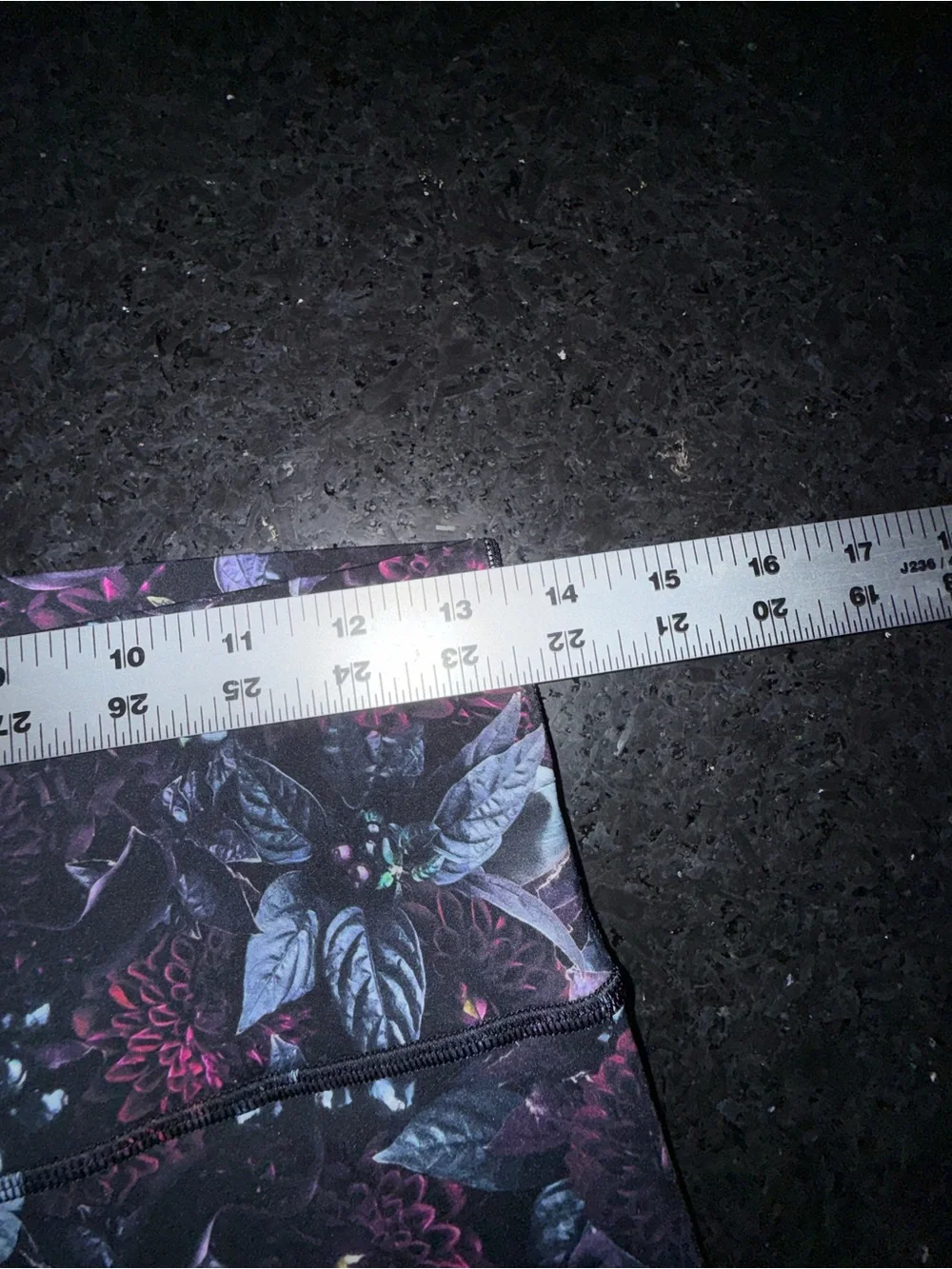 Lululemon Wunder Under High Rise In Bloom Multi Nulux Yoga Workout Gym SZ 10